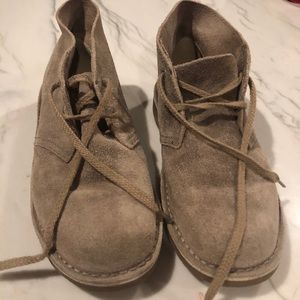 Clark girls ankle booties SUEDE BOOTS
